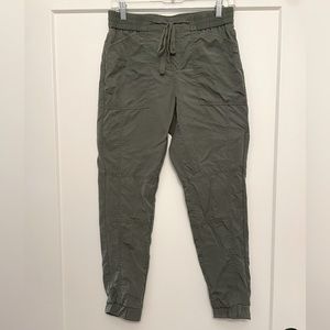 Banana Republic Army Green Joggers (Size 2)